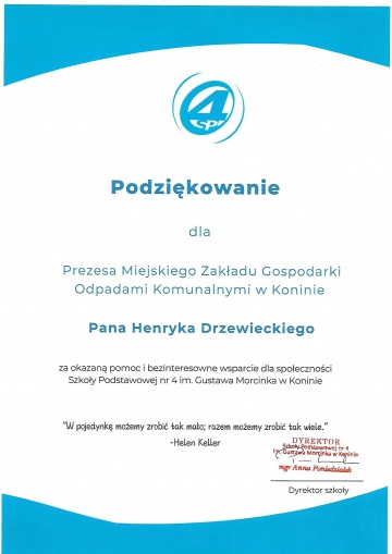 Podziękowania 2023