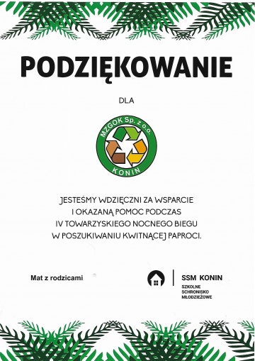 Podziękowania 2023